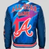 MLB All-Star Atlanta Braves Usher Blue Varsity Jacket