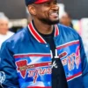 MLB All-Star Atlanta Braves Usher Blue Varsity Jackt