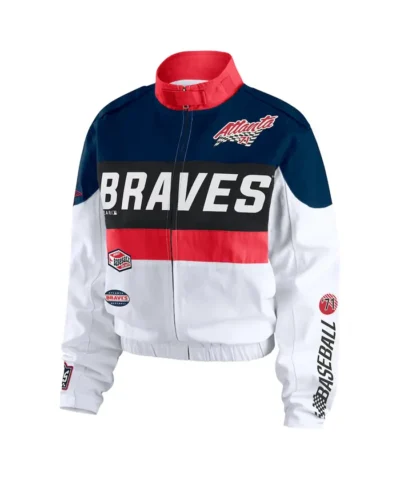 Atlanta Braves Erin Andrews Racing Jacket