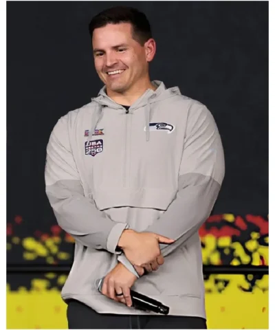 MacDonald Super Bowl LX Opening Night Anorak Hoodie Jacket