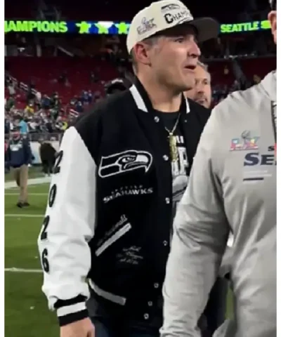 Macdonald 2026 Super Bowl Varsity Jacket