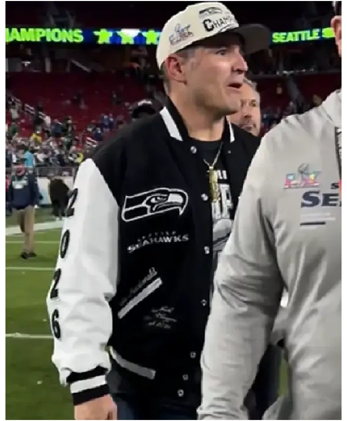 Macdonald 2026 Super Bowl Varsity Jacket