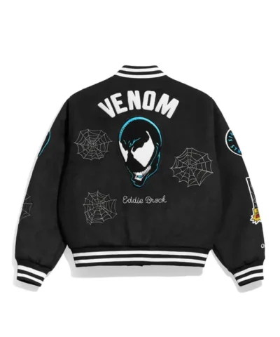 Marvel’s Venom Black Varsity Jacket