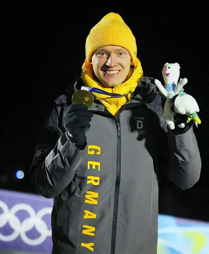 Max Langenhan Milano Cortina 2026 Winter Olympics Jacket