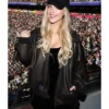 Mckenna Grace Super Bowl Oversized Bomber Jacket