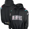 Memphis Grizzlies Nike Half-Zip Hooded Jacket