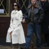 Mendes Cream Trench Coat