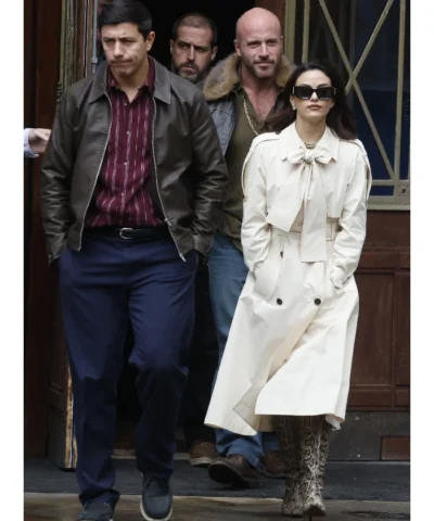 Mendes Cream Trench Coat