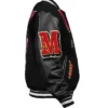 Miami Heat Mashup Logo Black Bomber Jacket