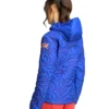 Adidas x Team Great Britian Milano Cortina 2026 Blue Hooded Puffer Jacket