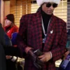 Milano Cortina 2026 Snoop Dogg Winter Olympics Plaid Coat