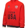 Milano Cortina 2026 Winter Olympics Team USA Red Jacket