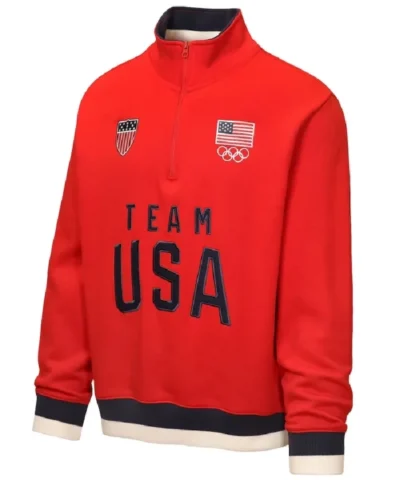 Milano Cortina 2026 Winter Olympics Team USA Red Jacket