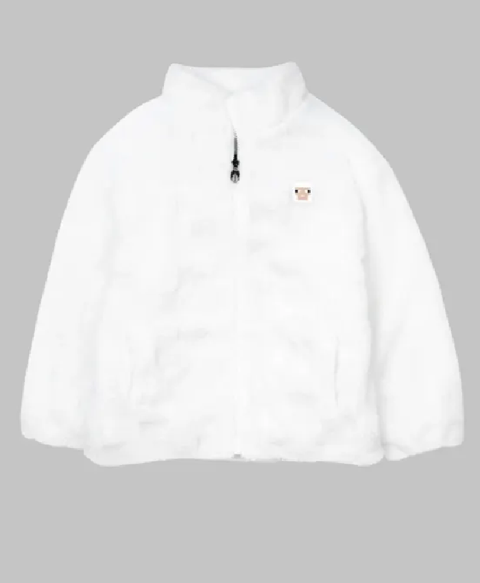 Minecraft Sheep Sherpa Fleece Jacket