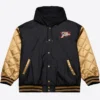 Mitchell & Ness Black Philadelphia 76ers Hoodie Jacket