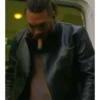 Momoa Supergirl Black Leather Jacket