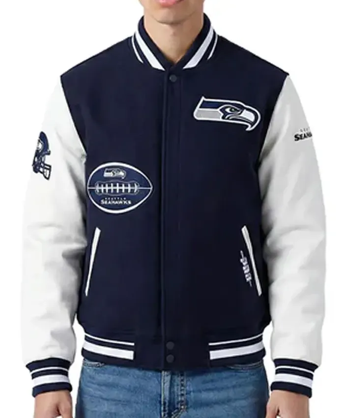 NFL Seattle Seahawks Wool Jacket