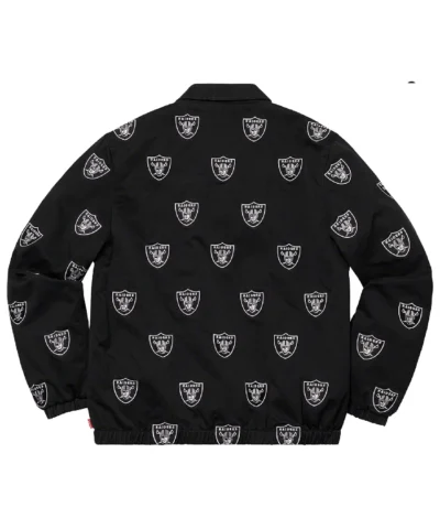 NFL x Raiders x '47 Embroidered Harrington Jacket
