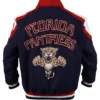 NHL 2026 Winter Classic Miami F.L Florida Panthers Unisex Blue Wool Varsity Jacket For Sale