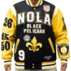 NOLA PELICANS VARSITY JACKET