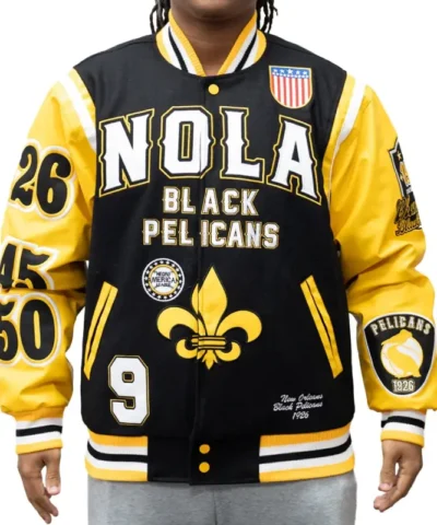 NOLA PELICANS VARSITY JACKET