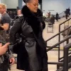 NYC 2026 Rihanna Leather Coat