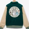 Neighbor Totoro Corduroy Varsity Jacket