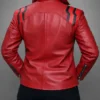 Neon Genesis Evangelion Misato Red Leather Jacket