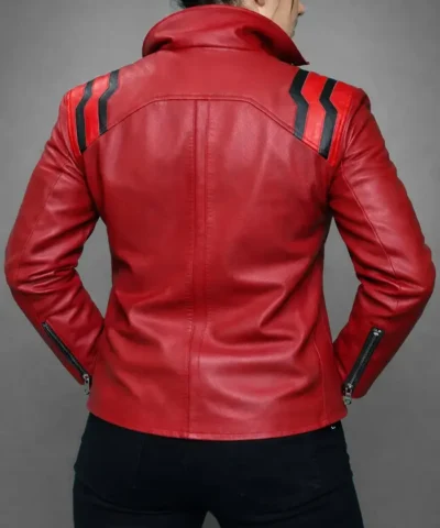 Neon Genesis Evangelion Misato Red Leather Jacket