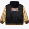 Ness Black Philadelphia 76ers Hoodie Jacket