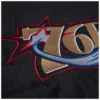 Ness Black Philadelphia 76ers Hoodie Jacket