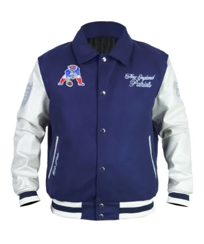 Material: Satin Inner: Soft Viscose Lining Collar: Rib Knitted Collar Front: Snap Buttoned Closure Sleeves: Full-Length Sleeves Cuffs: Rib Knitted Cuff Pockets: Two Outside and Two Inside Color: Red & Blue