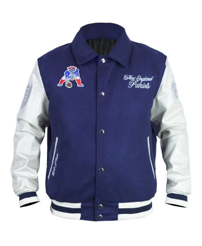 Material: Satin Inner: Soft Viscose Lining Collar: Rib Knitted Collar Front: Snap Buttoned Closure Sleeves: Full-Length Sleeves Cuffs: Rib Knitted Cuff Pockets: Two Outside and Two Inside Color: Red & Blue