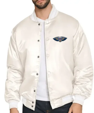 New Orleans Pelicans Double Team Cream Jackt