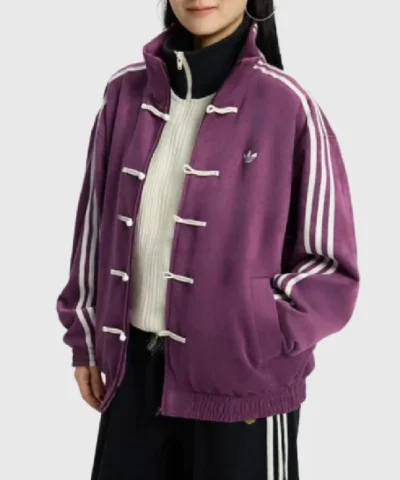 New Year 2026 Adidas Chinese Purple Jacket
