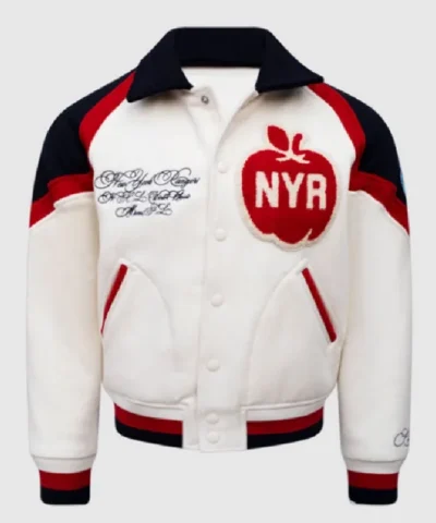 New York Rangers Winter Classic Varsity Jacket
