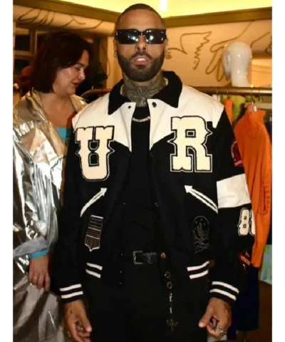 Nicky Jam Rodeo Style White River Varsity Jacket