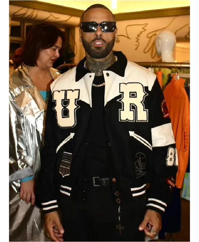 Nicky Jam Rodeo Style White River Varsity Jacket