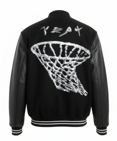 Alternative view of Yeat x Nike Black Varsity Jacket