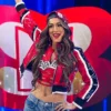 Nikki Bella Monday Night RAW 2026 Crop Jacket