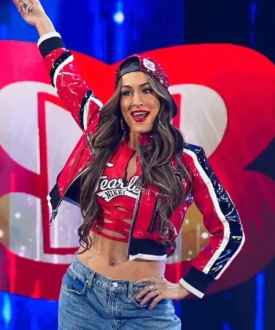 Nikki Bella Monday Night RAW 2026 Crop Jacket