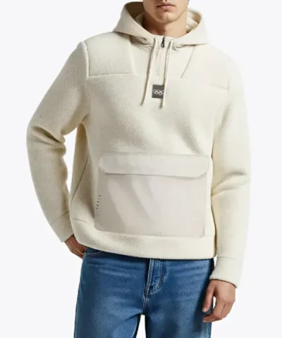 Olympic Micro Fleece Quarter Zip Hoodie