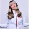 Olympics 2026 Alysa Liu White Jacket