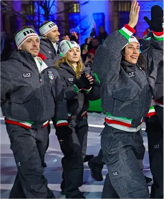 Olympics 2026 Team Italy EA7 Jacket