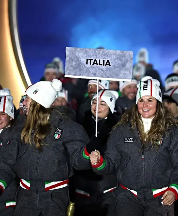 Olympics 2026 Team Italy EA7 Jacket
