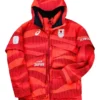 Milano Cortina 2026 Winter Olympics Opening Ceremony Team Japan Hooded Corduroy Red Jacket