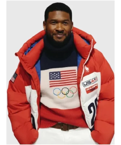 Olympics 2026 Team USA Puffer Jacket