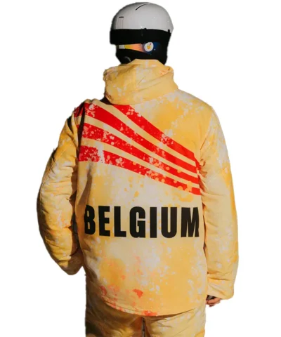 Milano Cortina Olympics 2026 Team Belgium Opening Ceremony Yellow Jacket