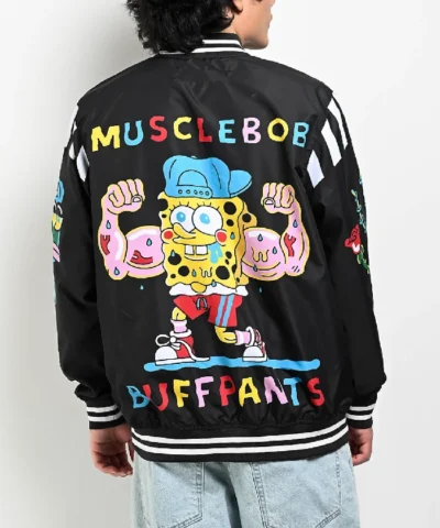 Only x Nickelodeon SpongeBob Varsity Jacket