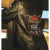 Open World Black Leather Jacket
